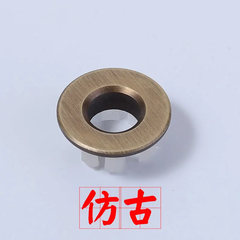 Античный медный чехол для раковины прочный декоративный аксессуары ванной