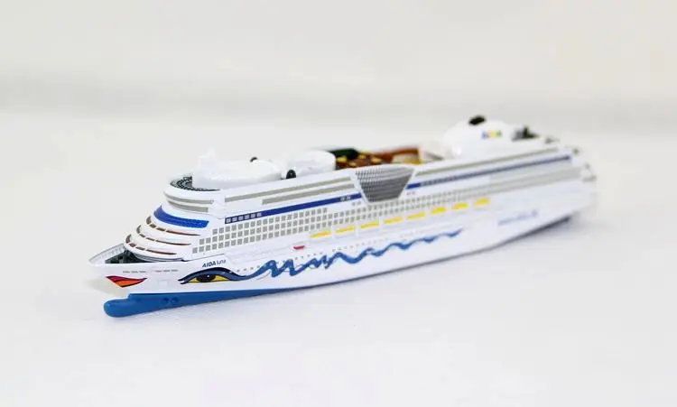 1/1400 Siku Aida Круизный корабль из сплава металла Cruiseliner миниатюрная Реплика, модель для детей, подарки на лодке