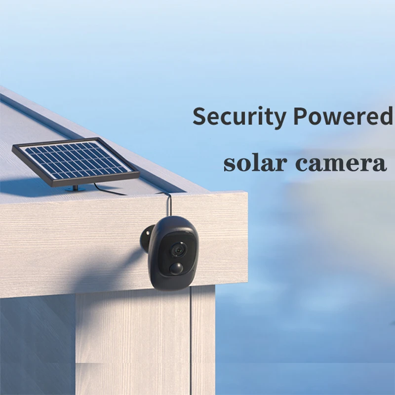 Wi-Fi Солнечная камера видеонаблюдения 1080P HD IP66 Водонепроницаемая беспроводная