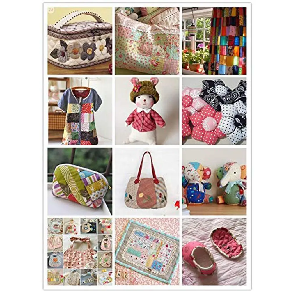 9.8&quot x Different Pattern Quilting Fabric Patchwork Craft Tissus Cotton DIY Sewing Scrapbooking Dot Artcraft | Дом и сад