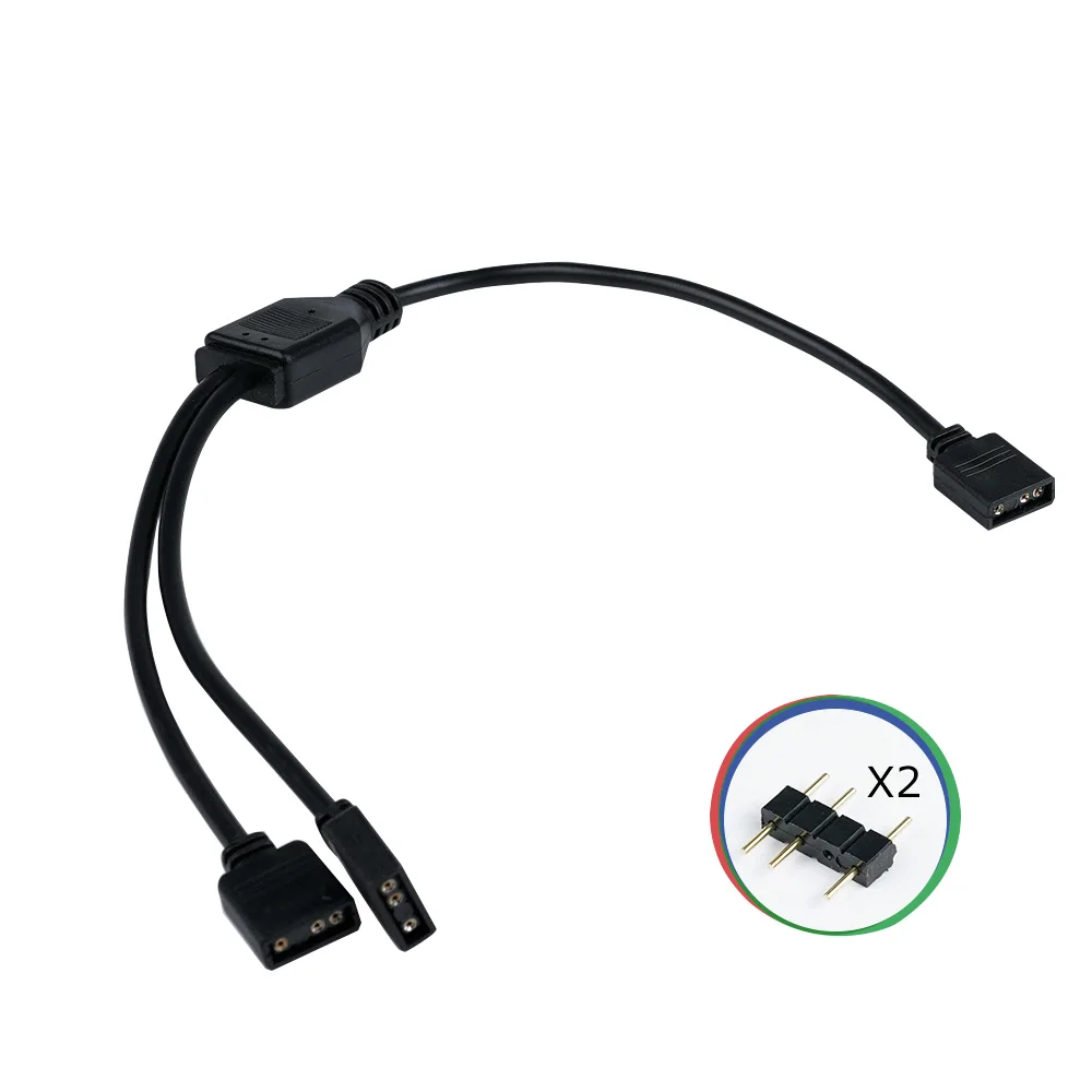 Материнская плата AURA DRGB 5В 3PIN Spliter Cable для материнской платы MSI ASUS двойной женский