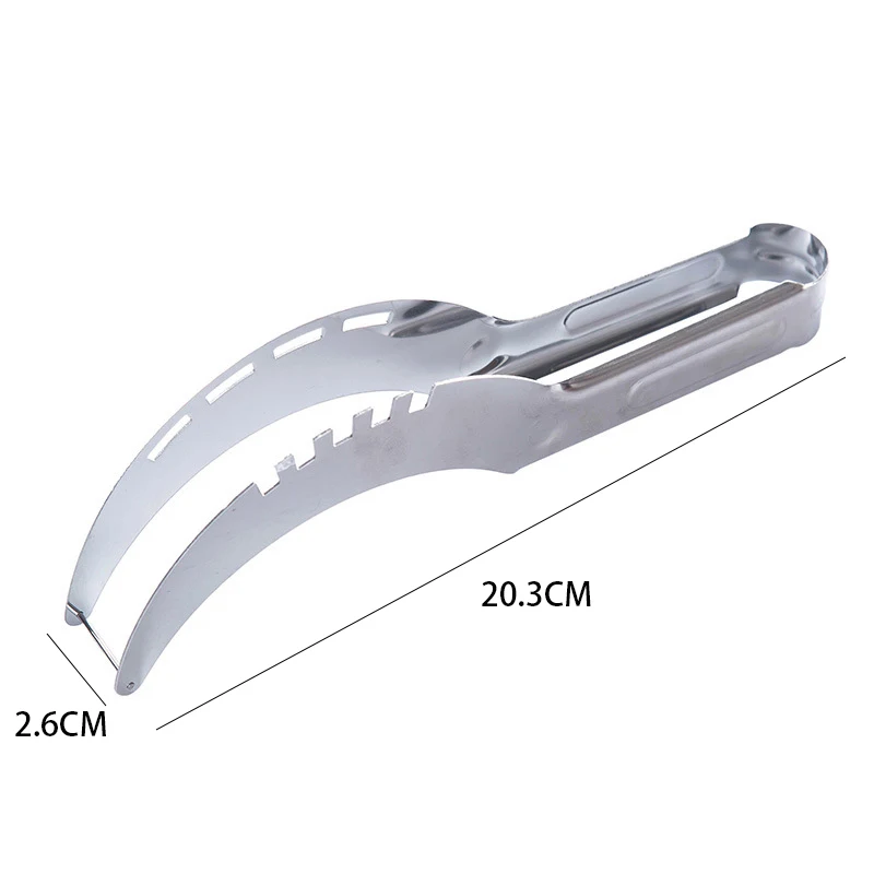 Нож для резки арбуза из нержавеющей стали кухонный нож мяса Папайи|Шредеры и