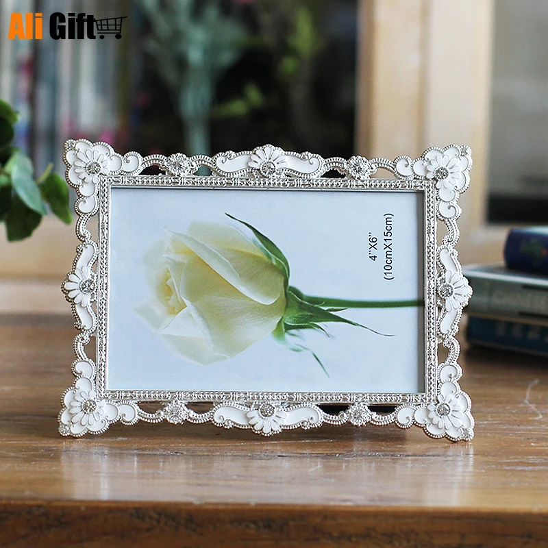 Лидер продаж Новейшая металлическая рамка с бриллиантами свадебный подарок