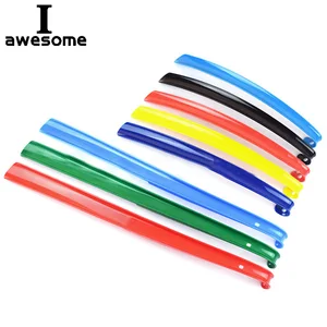 1 шт. 42 см 58 см легкая в использовании обувь с пластиковой ручкой Роговая артефакт тянуть насосная обувь Профессиональная женская мужская обувь Роговая ложка для обуви