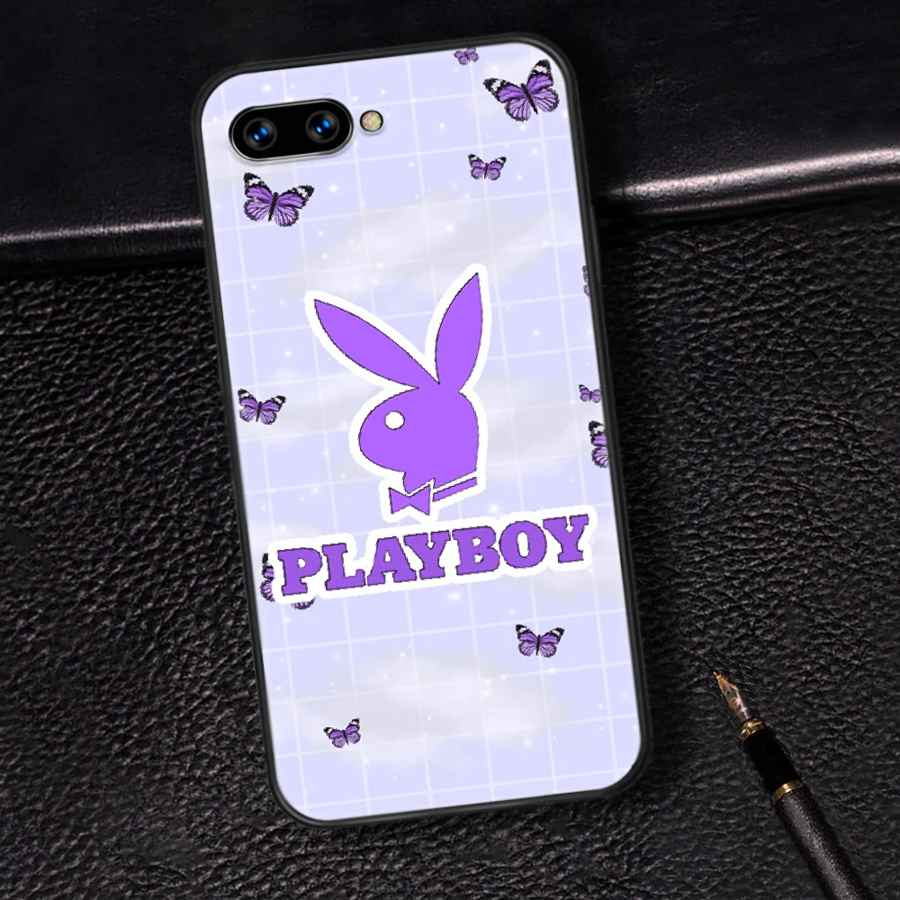 

Playboy Rabbit Brand Phone Case Cover Hull For HUAWEI Honor 6A 7A 7C 8 8A 8S 8x 9 9x 10 10i 20 Lite Pro black Prime Luxury Back