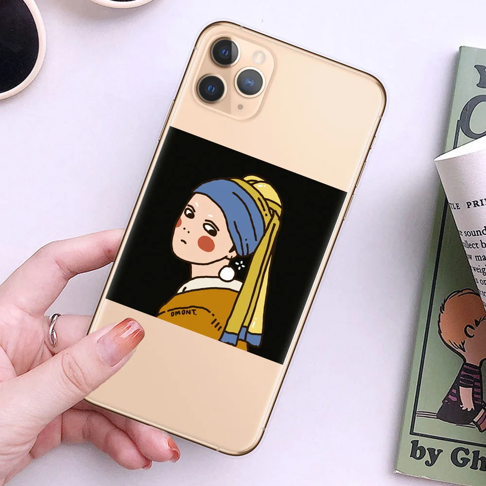 Прозрачный чехол для iPhone 11 Pro X XR XS Max 7 8 6 6s Plus 5 5s SE Мягкий силиконовый из ТПУ |