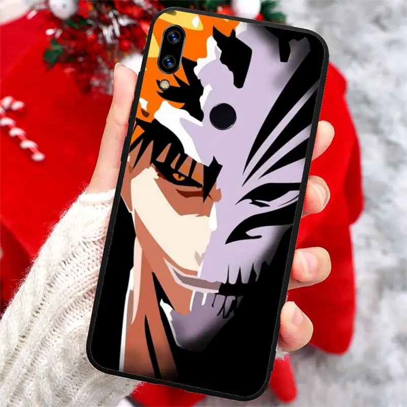

Bleach Ulquiorra Japan Anime Phone Case For Xiaomi Redmi note 7 8 9 t k30 max3 9 s 10 pro lite