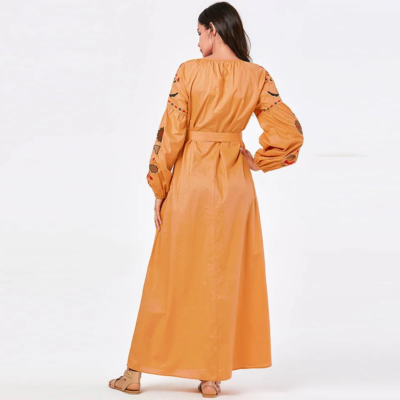 Дубай Abaya турецкий хиджаб мусульманское платье кафтан мусульманская одежда