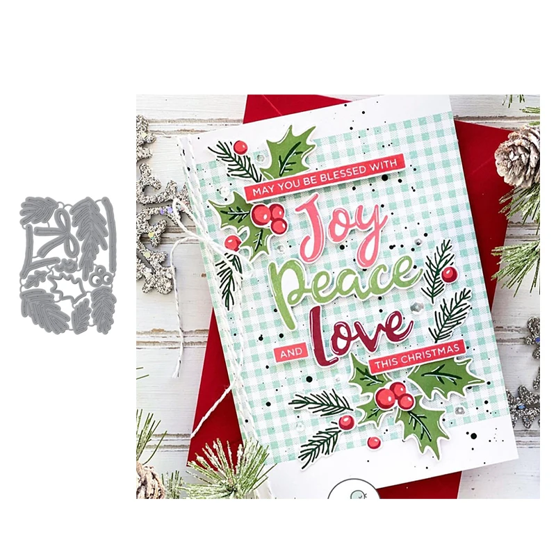 

Bow Leaves Trees New Design Metal Cutting Dies Craft Stencil Diy Scrapbooking Handmade Card Make Shape Album Decoration Model