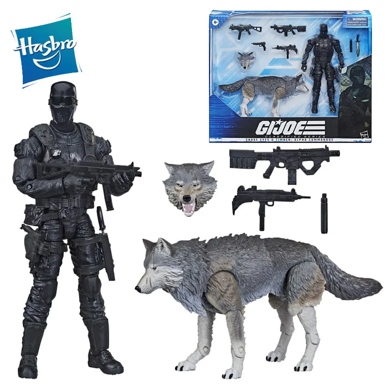 

6Inch Hasbro Marvel G.i. Joe Classified Series Snake Eyes Timber Alpha Commandos Anime Action Figures Collection Model Toys Gift