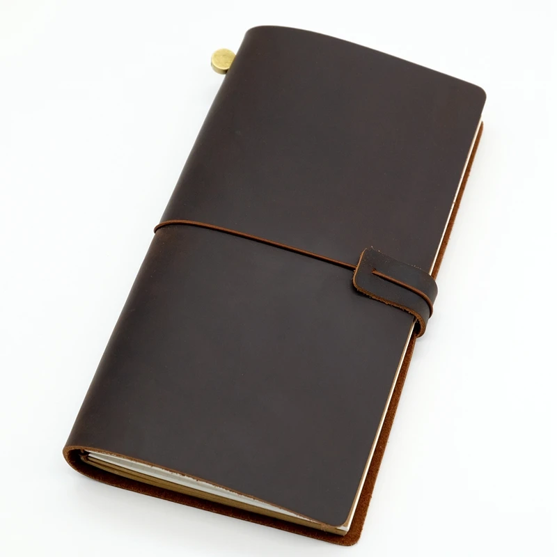 Винтажный дорожный блокнот из натуральной кожи, дневник путешественника, путешествие, ручная работа, Воловья кожа, блокнот для зарисовок, планировщик, сменные внутренние страницы блокнот для эскизов и зарисовок sketches а5 60л портрет пружина слева бл 4613