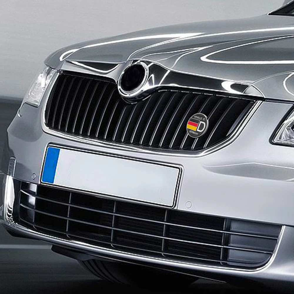 Передняя решетка Немецкий флаг немецкая эмблема логотип отделка для Mercedes Benz Audi