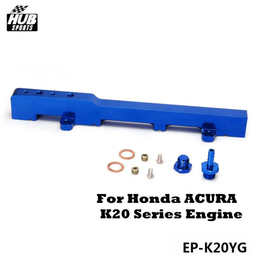 Набор топливных рельсов Engineering Racing для Honda Acura RSX Integra DC5 Type r K20 Blue синих и других