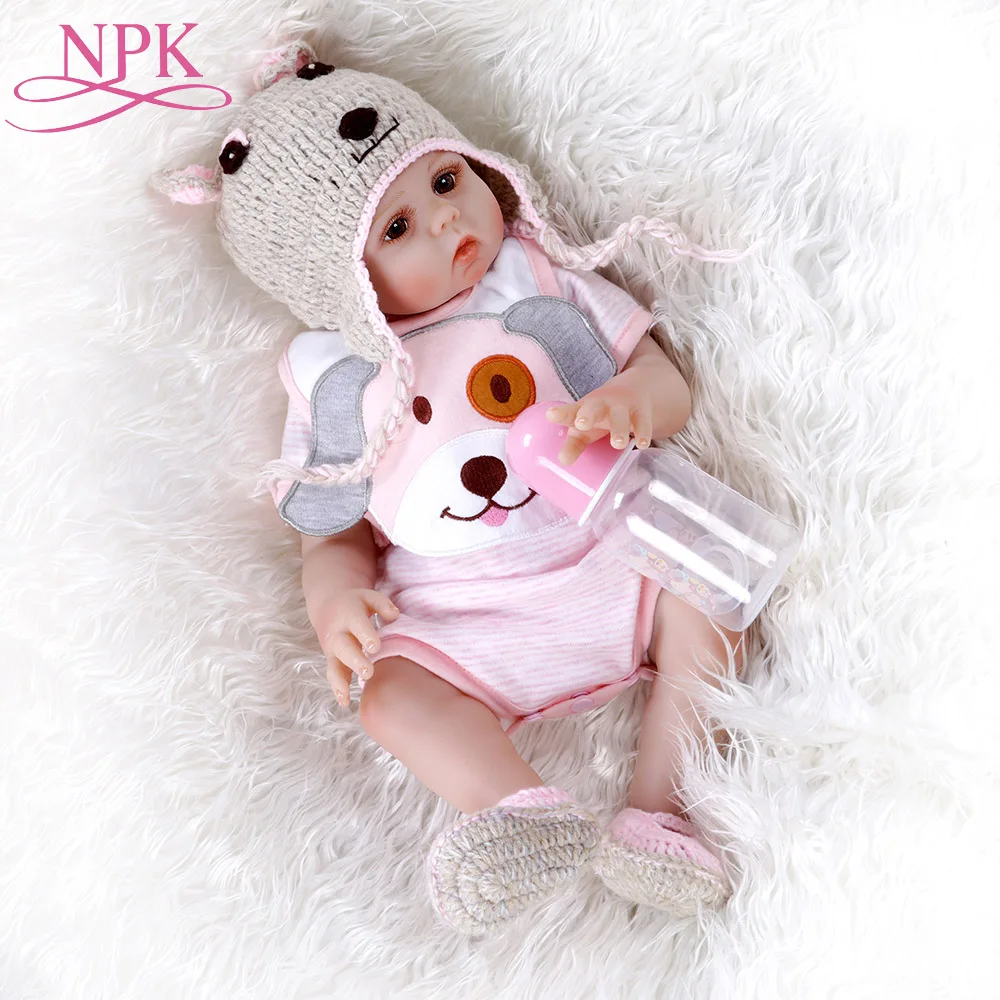NPK полный корпус силиконовые виниловые Reborn Baby Doll милые Близнецы игрушки для