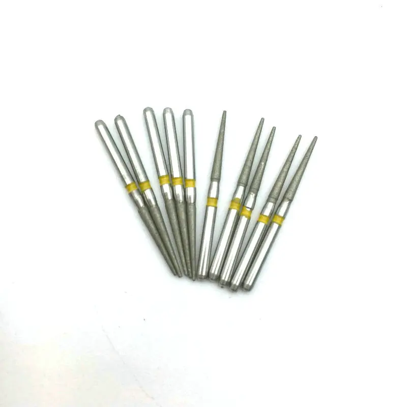 10 шт./коркор. зубные алмазные боры FG 1 6 мм высокоскоростные сверла для Отбеливания