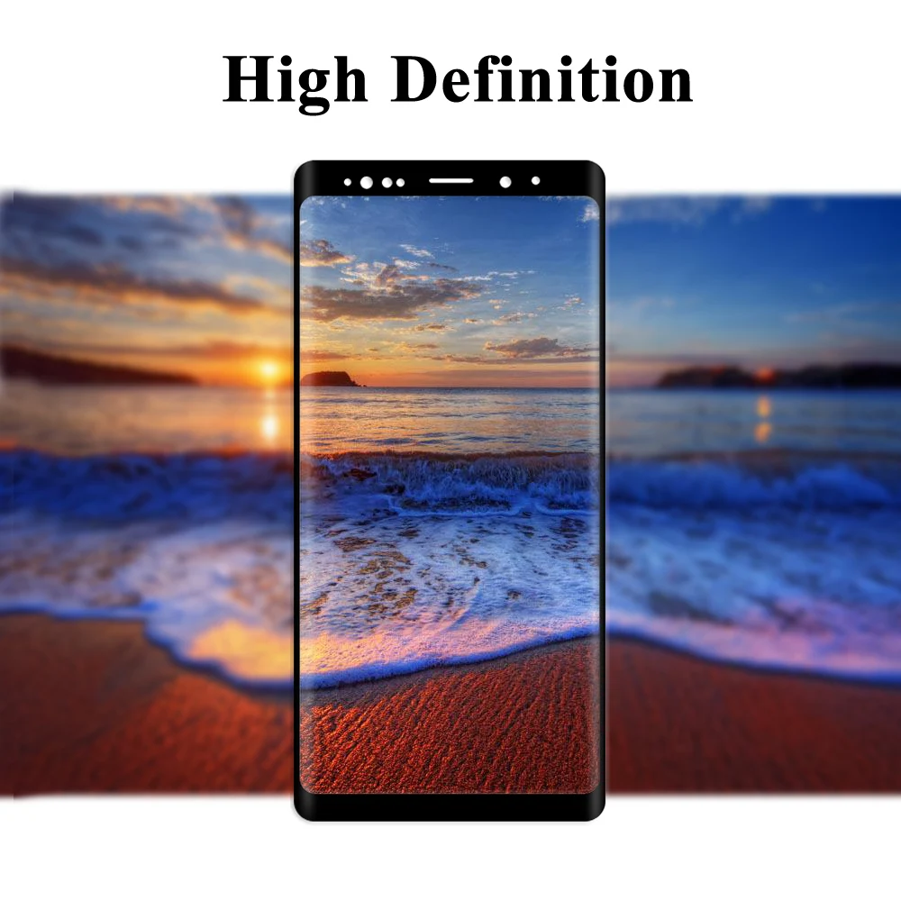 3D изогнутое стекло для Samsung Galaxy Note 9 Защита экрана Samsyng Note9 9Note бронированное
