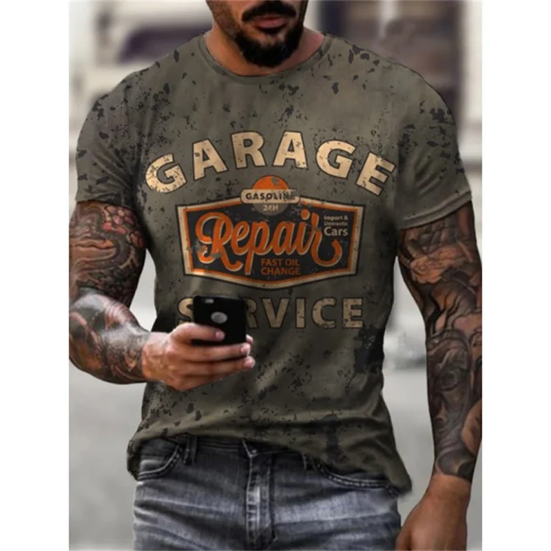 

Popular Fashion 3D Print T Shirt For Men Oversized Casual Sports Outing Shirts Men's Summer Round Neck Short Sleeve Tops XXS-6XL