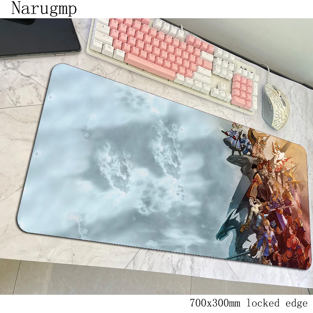 Final fantasy коврик для мыши геймер 3d 700x300x4 мм резиновый Настольный HD шаблон игровые