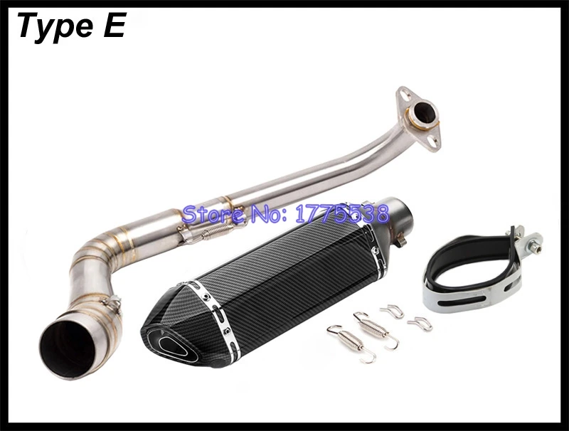 Полная система выхлопной трубы для мотоцикла Yamaha Nmax125 Nmax155 2015-2017 с глушителем |