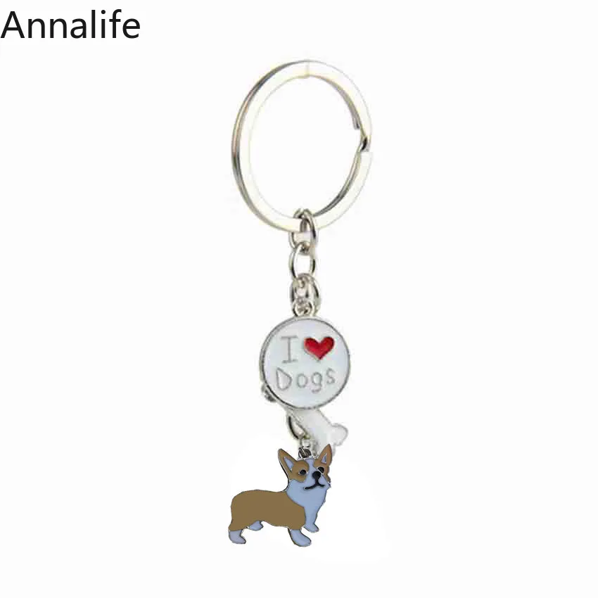 Новинка 2019 брелки для ключей с маленькой собакой женщин мужчин девушек подвеска