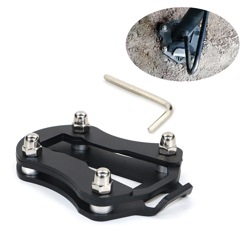 

Fit For Honda CRF300L 2021-2022 CRF300L Rally 2021-2022 Kickstand Side Shoe Foot Rests Stand Extension Enlarger Pate Pad