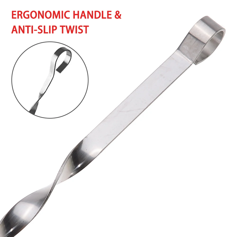 

6Pcs Flat Stainless Steel Barbecue Skewers BBQ Needle Stick For Outdoor Roast Meat Fish Flour Food Camping Picnic Cooking Tools