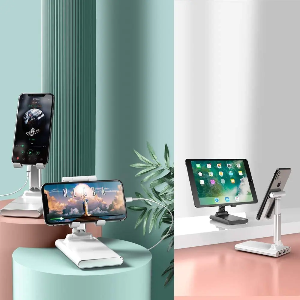 Регулируемая подставка для сотового телефона kooway полностью складной держатель