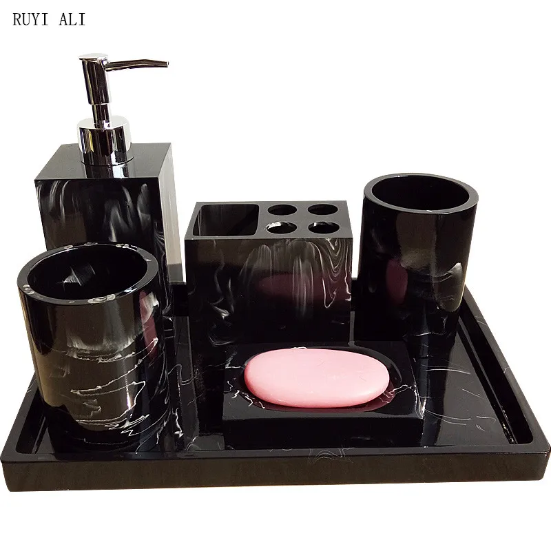 Коробка для ватных тампонов с мраморной текстурой крышкой набор аксессуаров