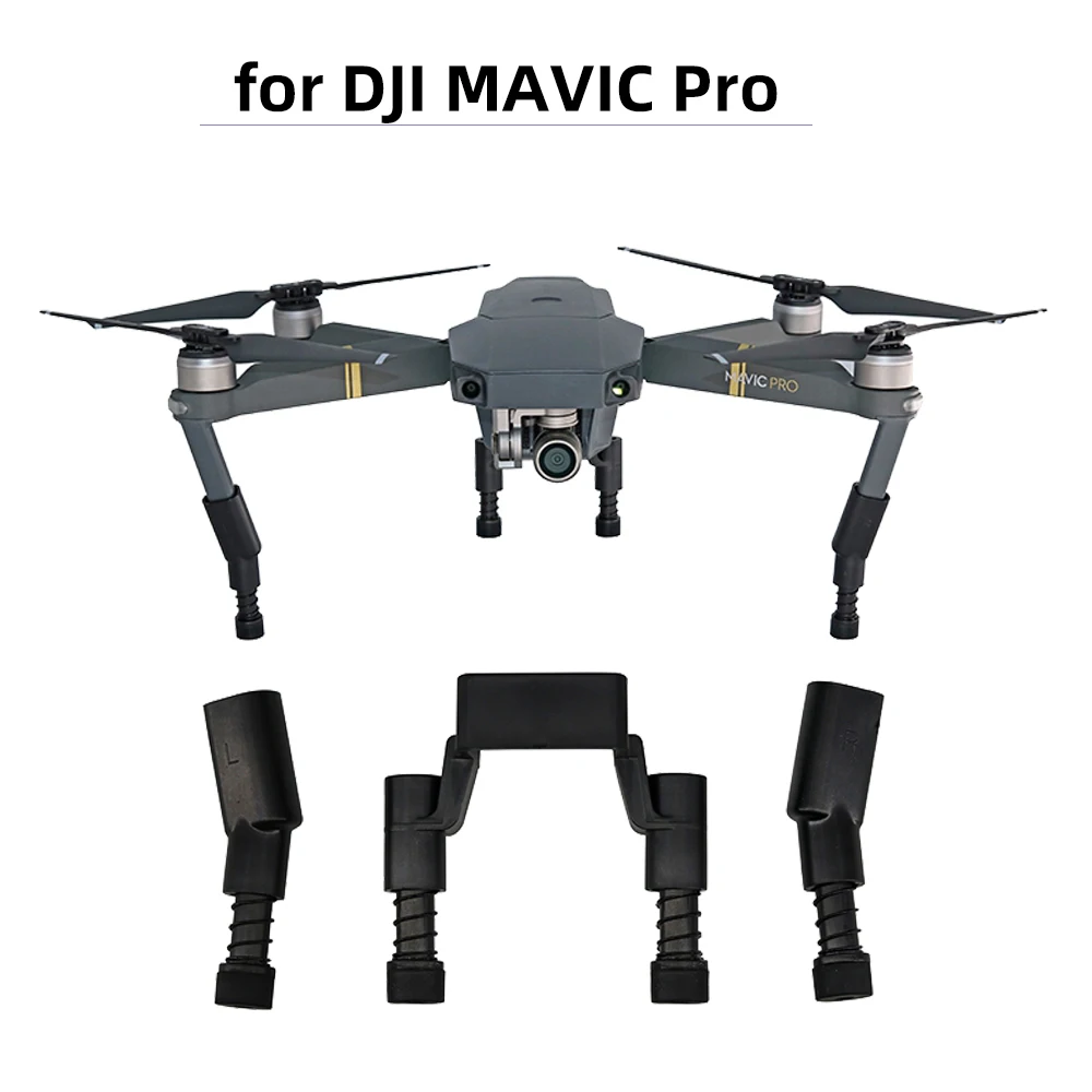 Расширитель высоты комплект шасси для DJI Mavic Pro Platinum защита дрона мягкая Весенняя