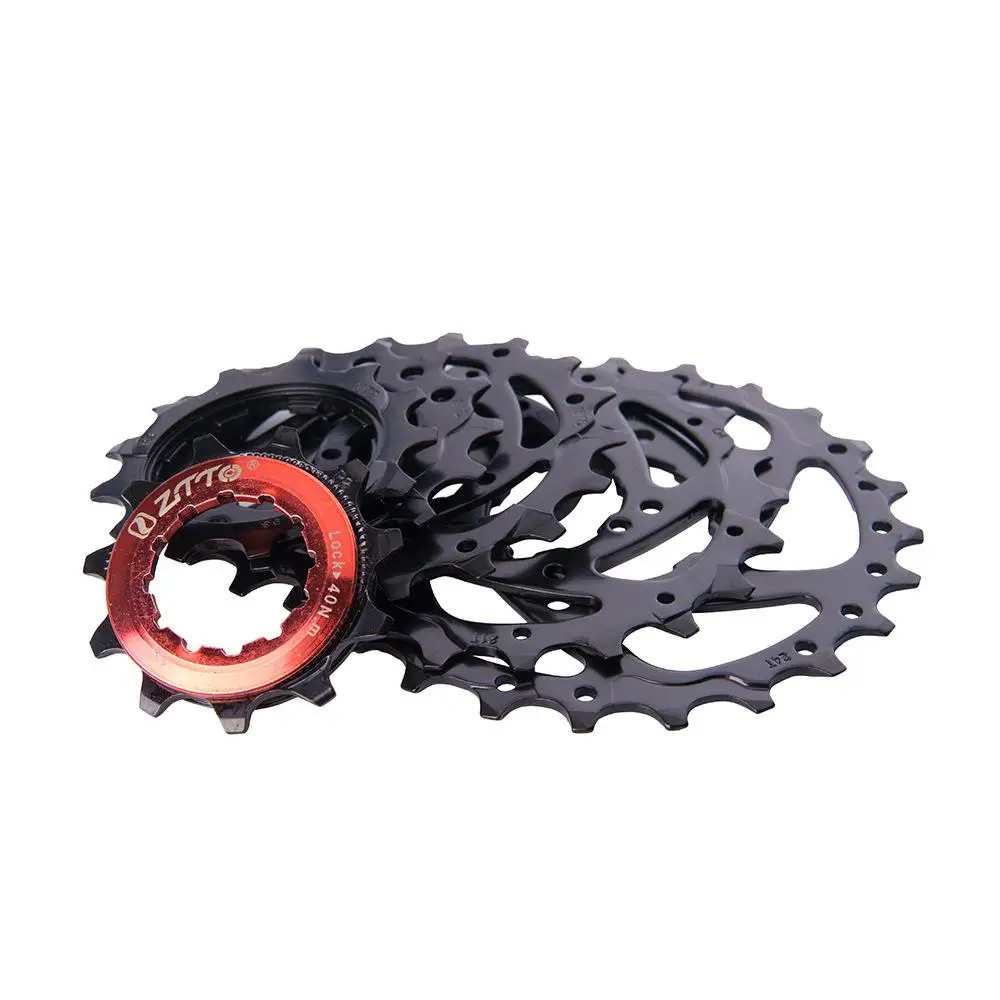 

Ztto MTB Mountain Bike Bicycle Parts 9s Speed Freewheel Cassette 11-40t Wide Ratio MATERIAL: STEEL COLOR: BLACK