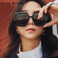 oversized square sunglasses glasses 2022 new luxury brand for men women plastic female vintage feminine fashion shade eyewear