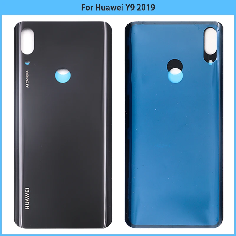 Новый чехол для батареи Y9 2019 Huawei JKM LX1 LX2 LX3 задняя крышка аккумулятора замена