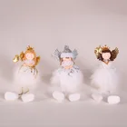 Рождественские милые куклы-ангелы, детские подарки, рождественские украшения для дома, Рождественские Подвески, украшения на Новый год 2022