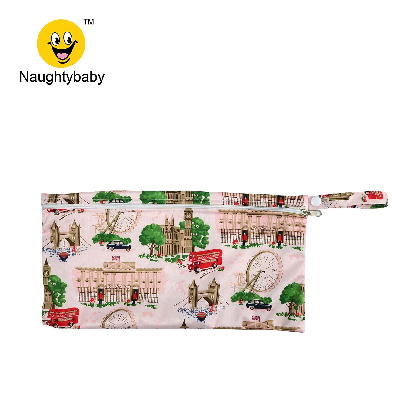 naughtybaby wet bag waterproof maternity bag for menstrual pads breast pad nursing pad reusable snack bags 17*33cm for face mask