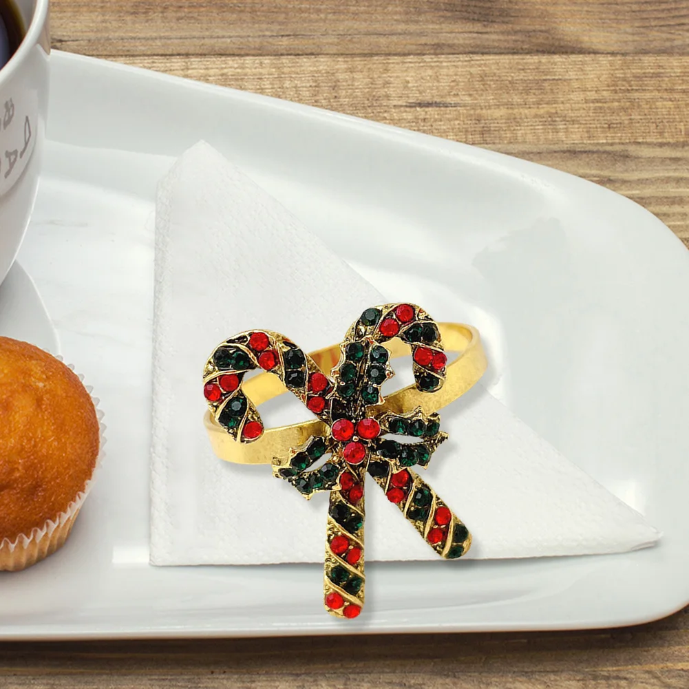 4 см рождественские кольца для свадебной вечеринки банкета гостиничного стола |