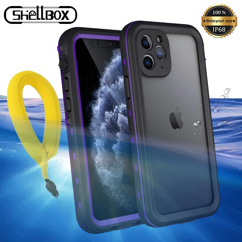 Противоударный Водонепроницаемый чехол для iPhone 11 Pro спорта на открытом воздухе