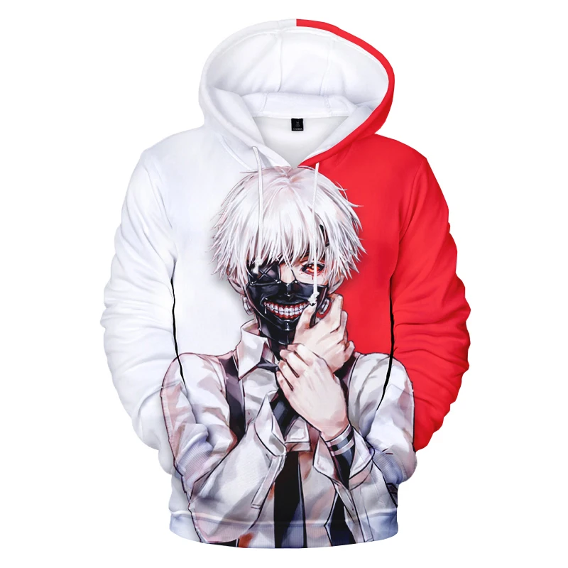 

2021 Tokyo Ghoul New Style 3D Printed Hoodies Men/Women's Fashion Hip Hop Popular Casual Polyester Oversize Sweatshirts 2XS-5XL