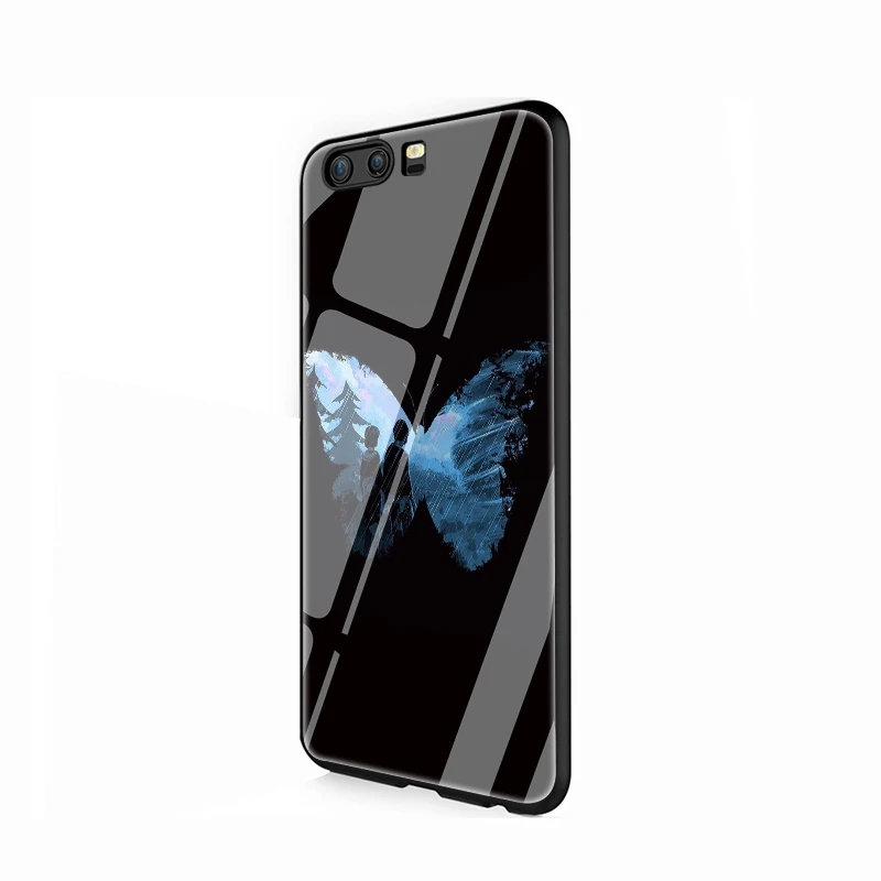 EWAU Life Is stranna закаленное стекло чехол для телефона Huawei Honor 8X9 10 mate 20 Lite 7A Pro Y6 Prime Y9 - Цвет: G2