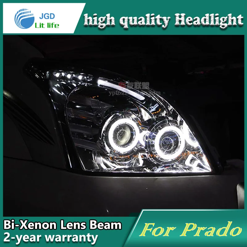Чехол для автомобильной фары Toyota Prado 2003-2009 светодиодные фасветильник s DRL дневные