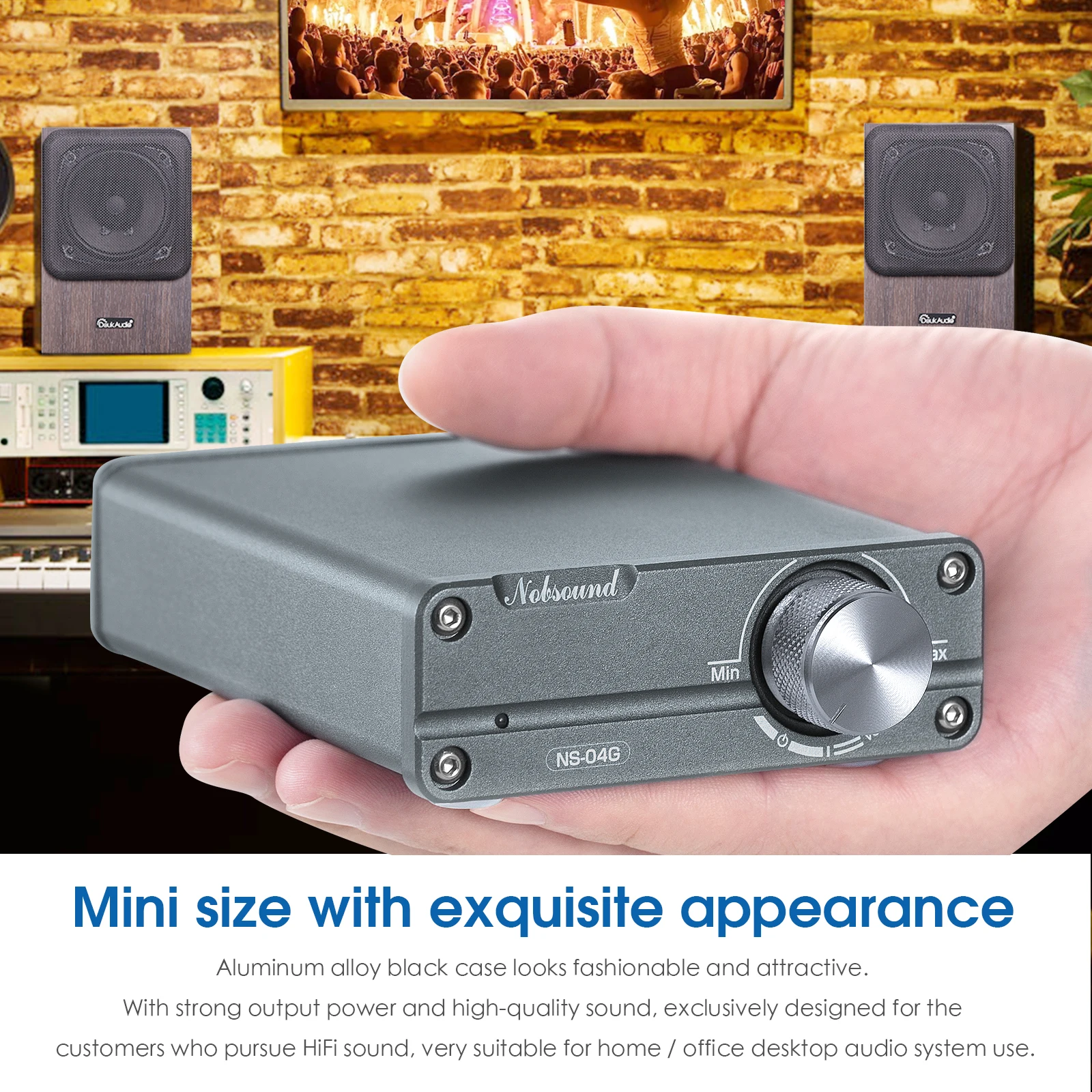 Douk Audio TPA3116 цифровой усилитель класса D HiFi стерео 2 0 канальный мощности домашний