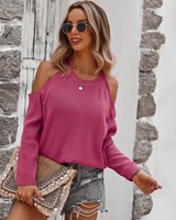 womens clothing spring and autumn women sweater knitted top college outer wear casual loose pullover bottoming ladies sweater