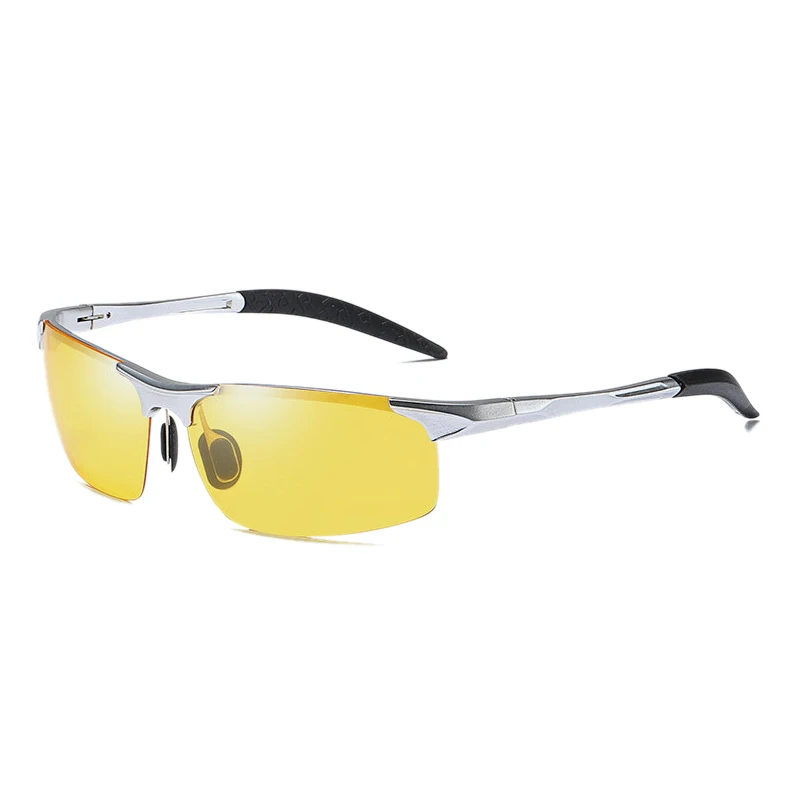 Модные брендовые дизайнерские солнцезащитные очки для мужчин поляризационные