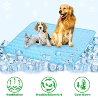 washable summer cooling mat for dogs cats kennel mat breathable pet crate pad cusion sleep mat pet self cooling mat