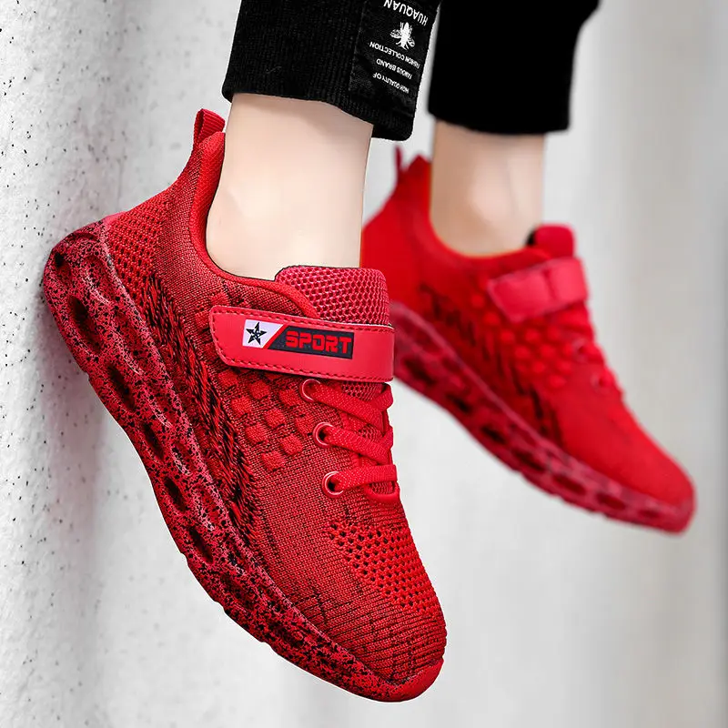 

New Autumn Children's tennis running Shoes Boys Sneakers student Shoes casual Running Shoes Kids 8 9 10 11 12 13 14 15 year old