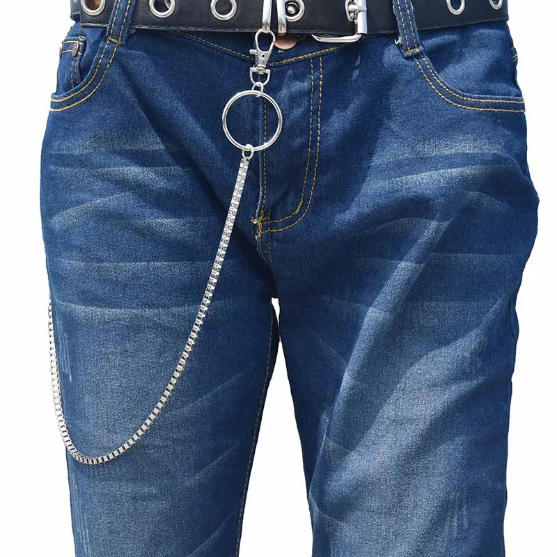 

Keychain Punk Rock Metal Pants Waist Chain Men Women Keychain Jeans Jewelry Gift