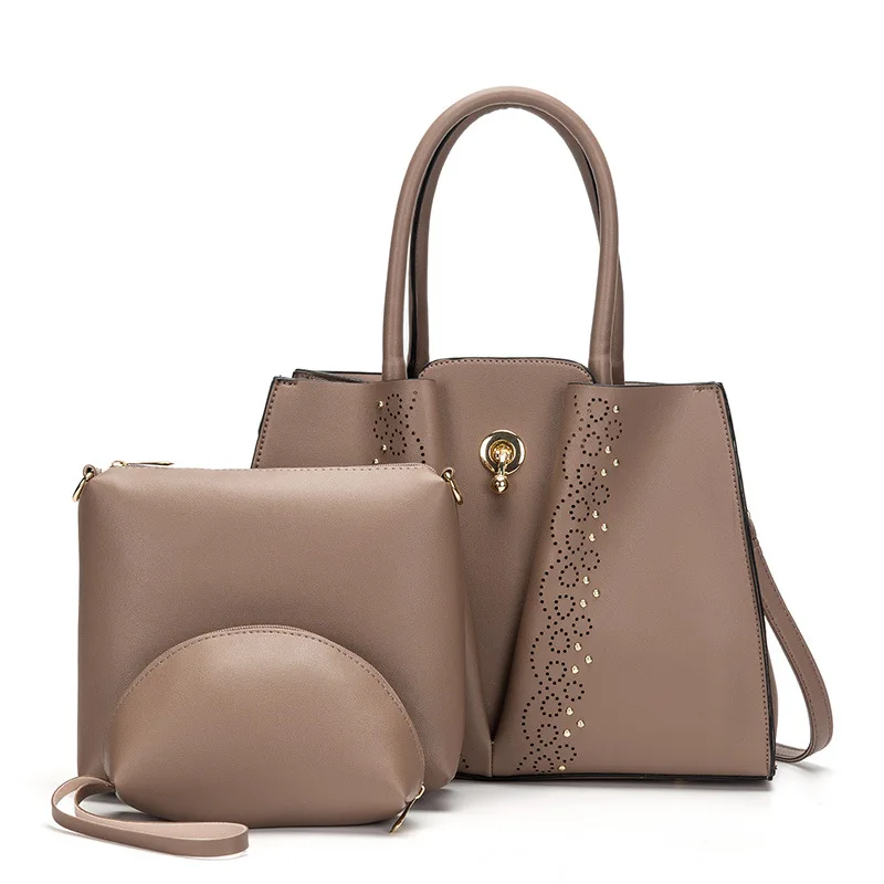 SDN Новая Европейская и американская женская сумка через плечо большая емкость