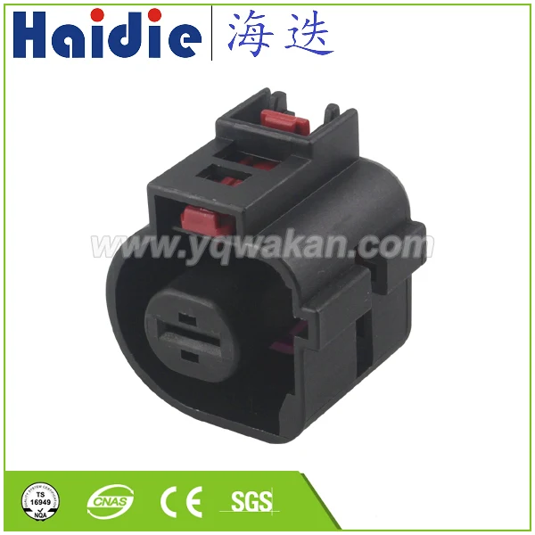 Бесплатная доставка 5 комплектов 1pin Volkswagen Автомобильные Разъемы 1K0 973 751 HD015A-6.3-21