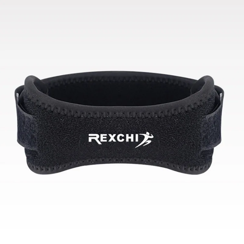 

Professional Tibia Strip Black Adjustment Basketball Training OK Cloth Damping 3D Compression Running Patella Band