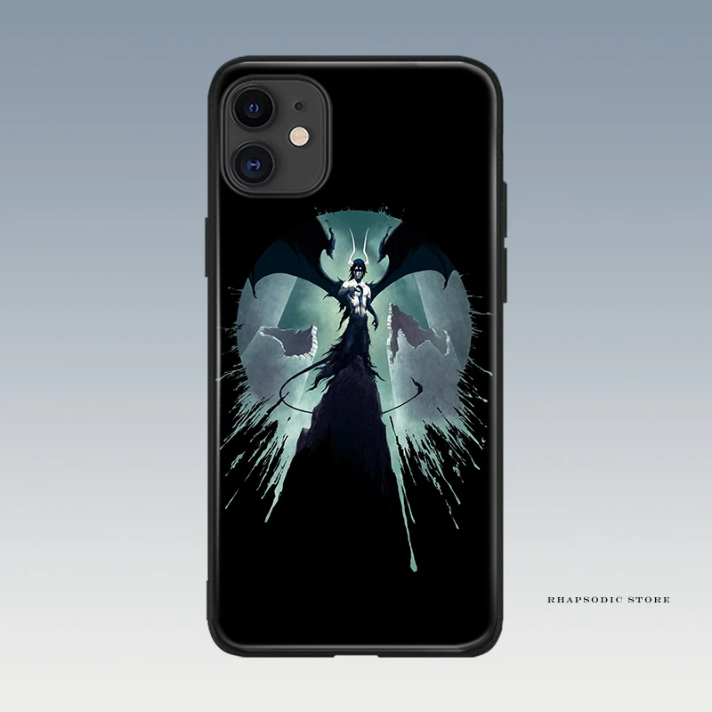 ulquiorra bleach phone case for iphone 6s 7 8 plus x xr xs 11 pro max samsung s note 8 9 10 20 plus ultra cover shell free global shipping