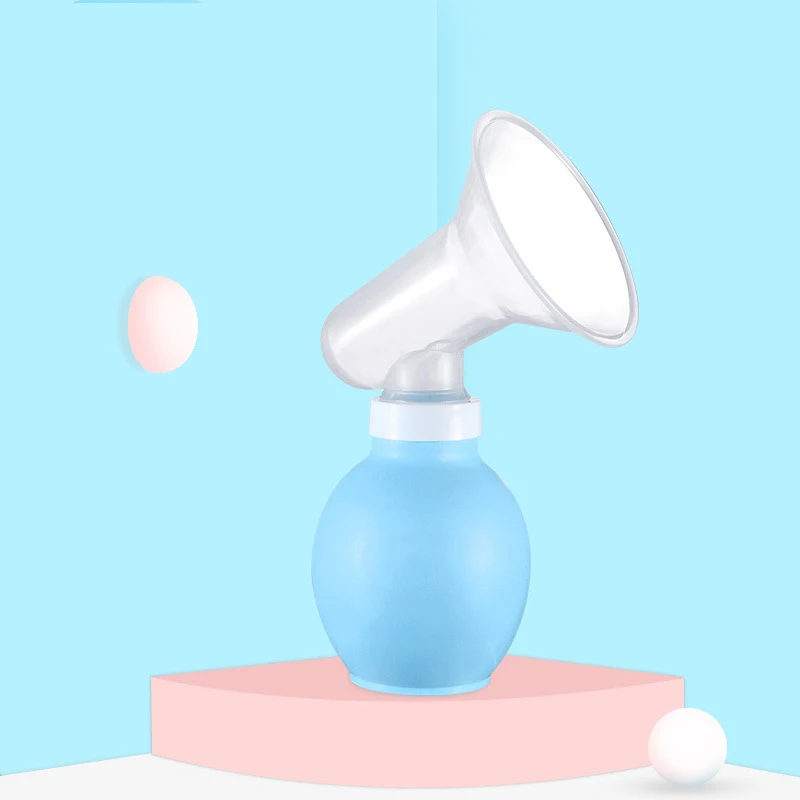 Ручной молокоотсос для грудного вскармливания силиконовый | Мать и ребенок